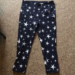 High waisted crop leggings